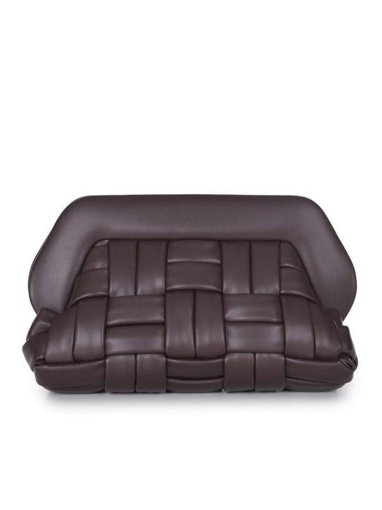 25FW 더모아레 클러치/파우치 BIN109EBONY Brown