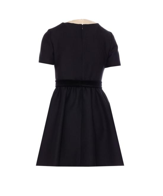 25SS 발렌티노 가라바니 숏 원피스 VADH51CFAUY Black - VALENTINO GARAVANI