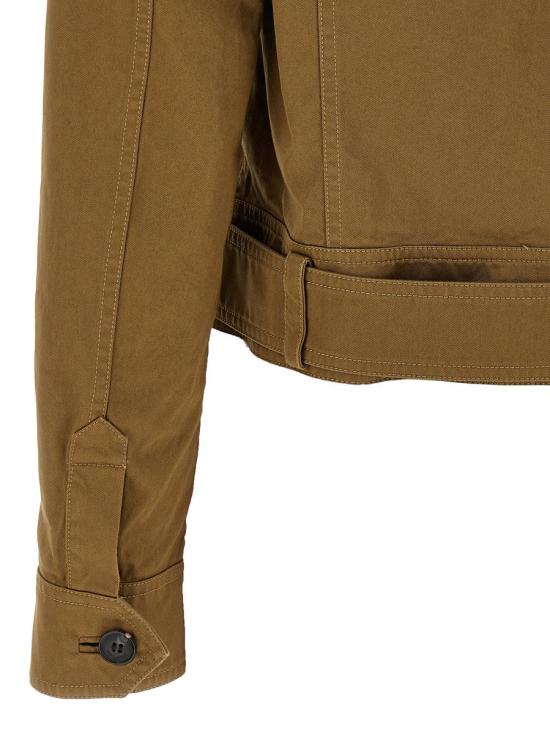 25SS 생로랑 자켓 818404Y04VY2100 BROWN - SAINT LAURENT