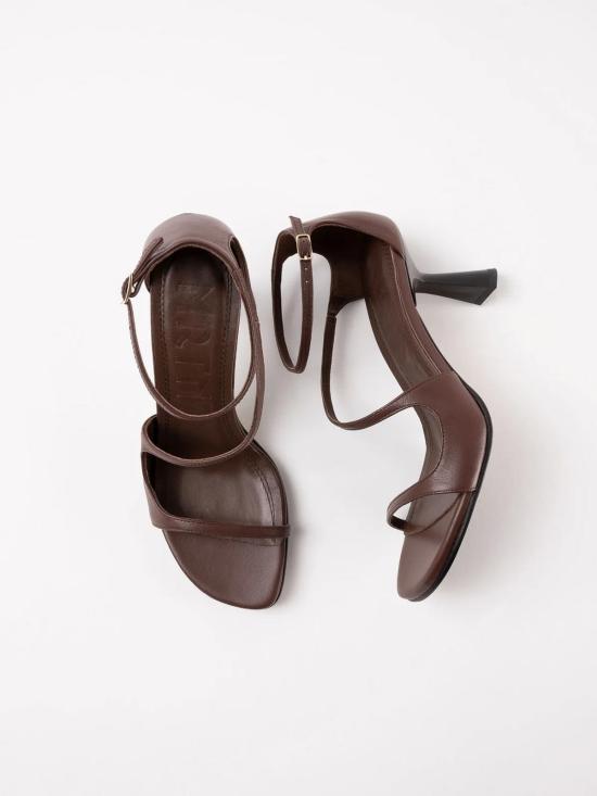  술리에 마르티네즈 샌들 DAKOTADARKBROWN DARK BROWN - SOULIERS MARTINEZ