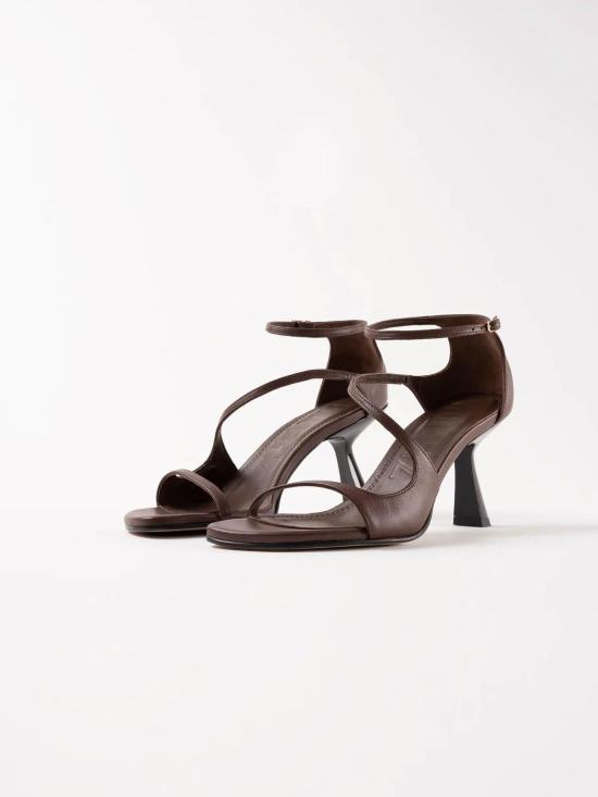  술리에 마르티네즈 샌들 DAKOTADARKBROWN DARK BROWN - SOULIERS MARTINEZ