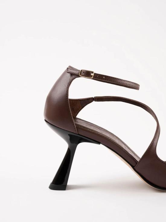  술리에 마르티네즈 샌들 DAKOTADARKBROWN DARK BROWN - SOULIERS MARTINEZ