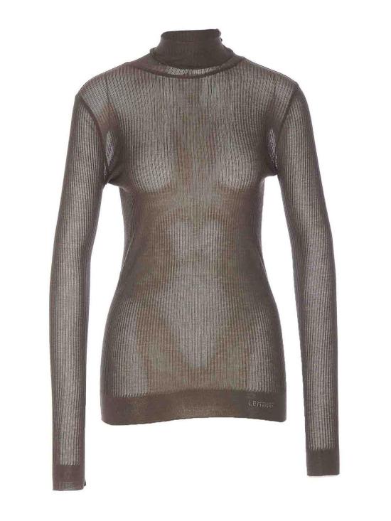  르메르 긴팔 티셔츠 TO1279LK1017BR449 Brown