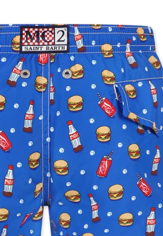 25SS [키즈] 세인트바쓰 수영복/비치웨어 JEA0004 03611H LIGHT BLUE - MC2 SAINT BARTH