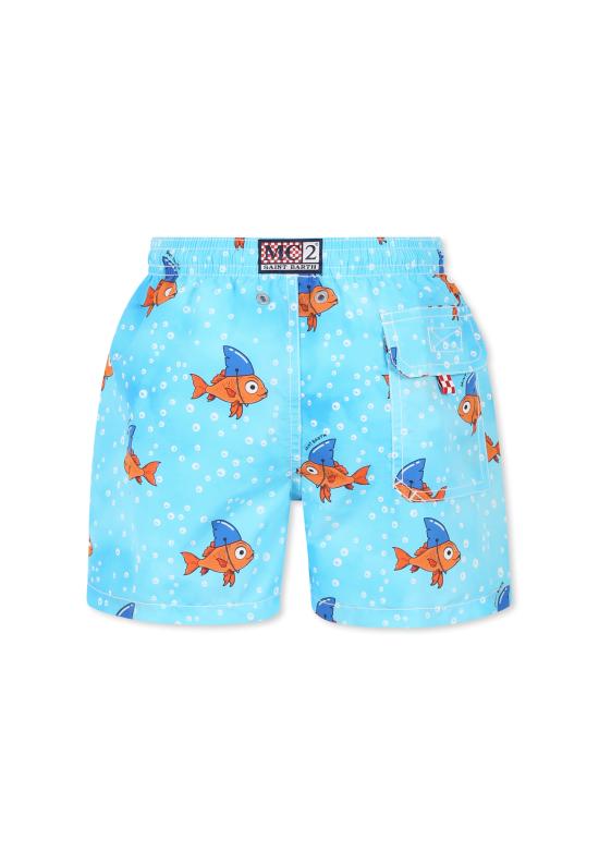 25SS [키즈] 세인트바쓰 수영복/비치웨어 JEA0001 00072H LIGHT BLUE - MC2 SAINT BARTH