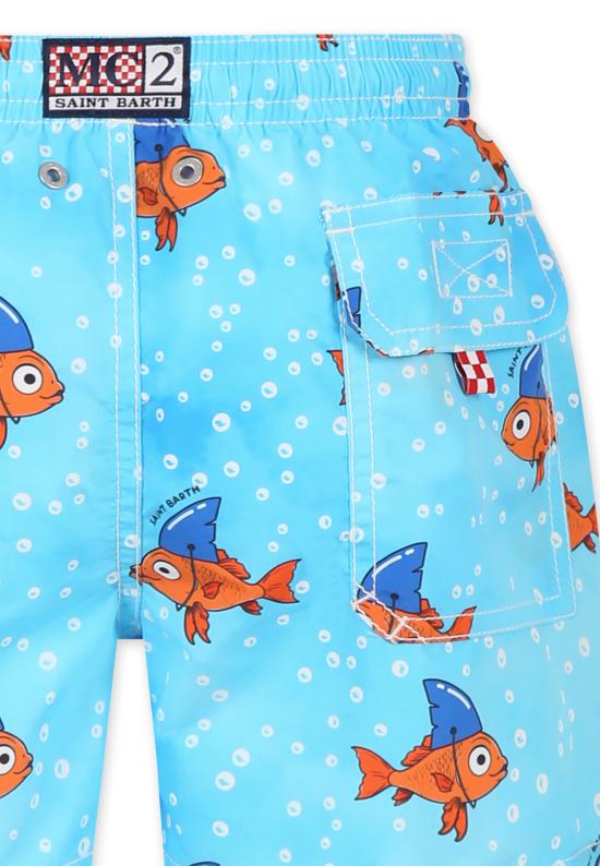 25SS [키즈] 세인트바쓰 수영복/비치웨어 JEA0001 00072H LIGHT BLUE - MC2 SAINT BARTH