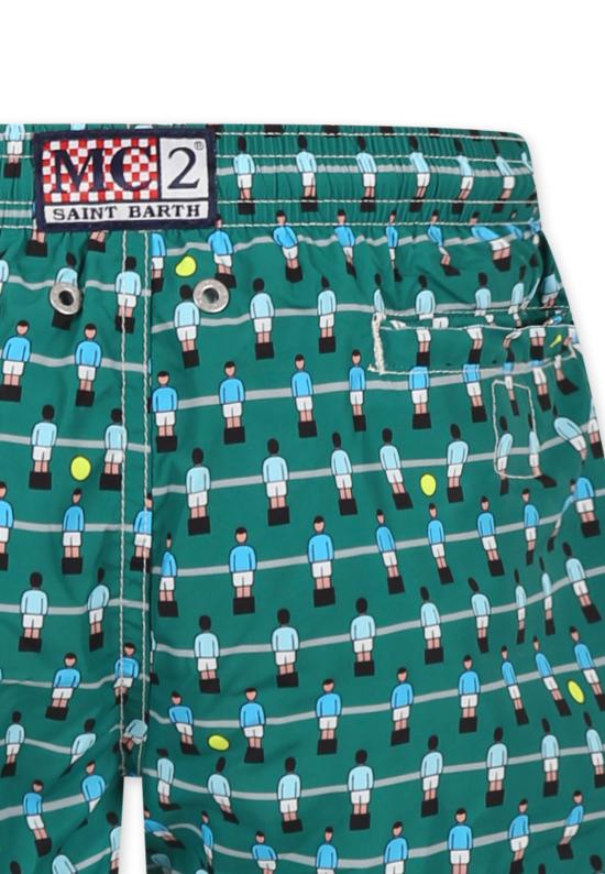 25SS [키즈] 세인트바쓰 수영복/비치웨어 JEA0004 01717H GREEN - MC2 SAINT BARTH