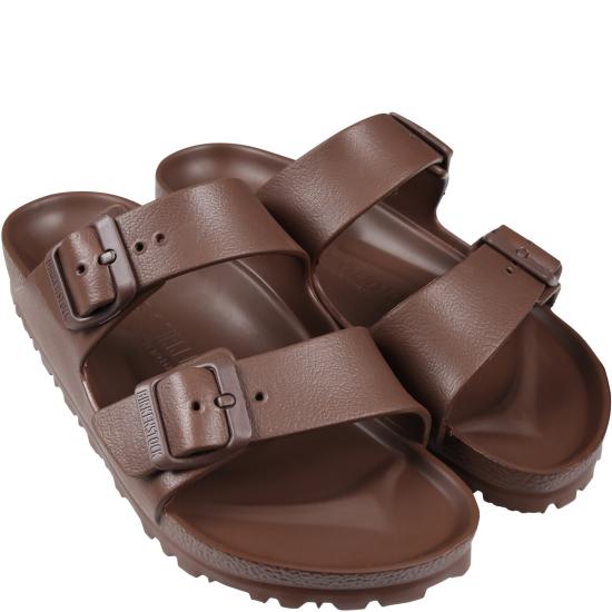 25SS [키즈] 버켄스탁 샌들 1027402 ROAST BROWN - BIRKENSTOCK