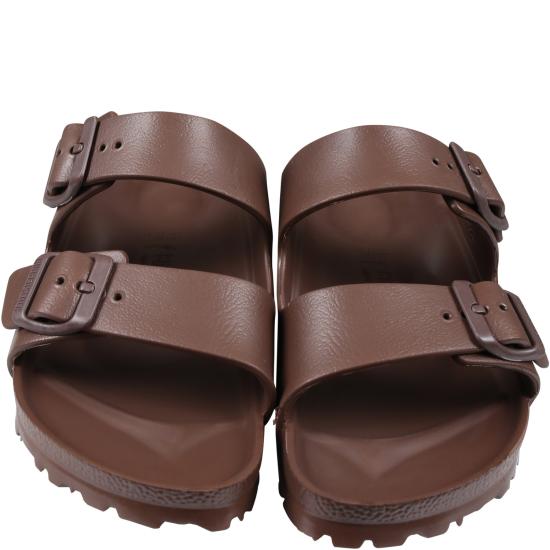 25SS [키즈] 버켄스탁 샌들 1027402 ROAST BROWN - BIRKENSTOCK