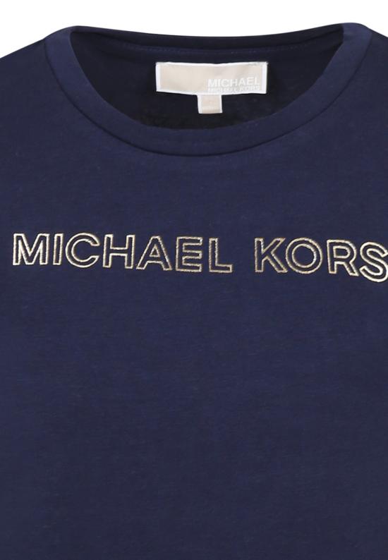 25SS [키즈] 마이클 코어스 티셔츠 R30314 849 BLUE - MICHAEL KORS