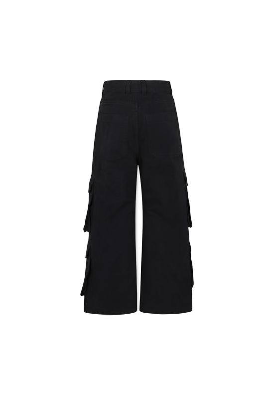 25SS [키즈] 디젤 스트레이트 팬츠 J02220 KXBJ1 K900 BLACK - DIESEL