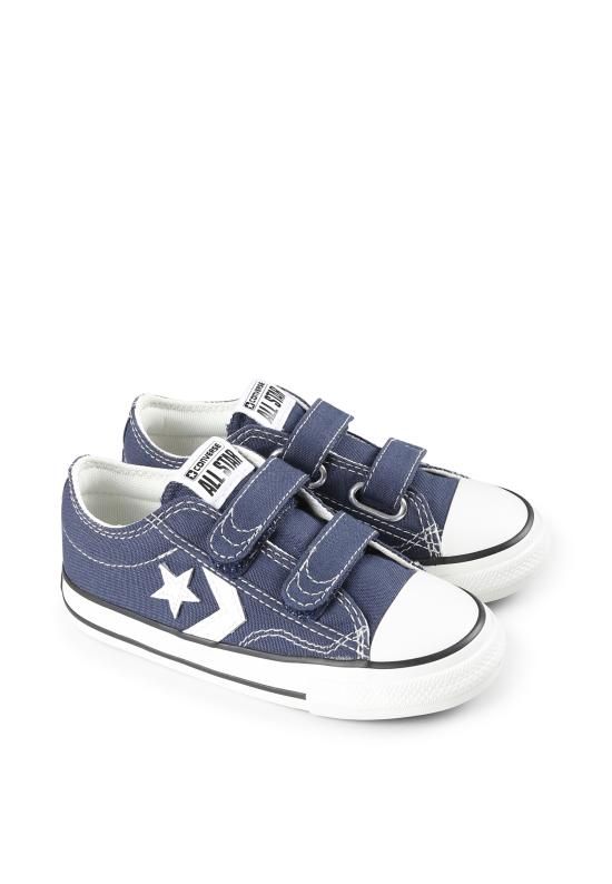 25SS [키즈] 컨버스 스니커즈 A05221C NAVY BLUE - CONVERSE