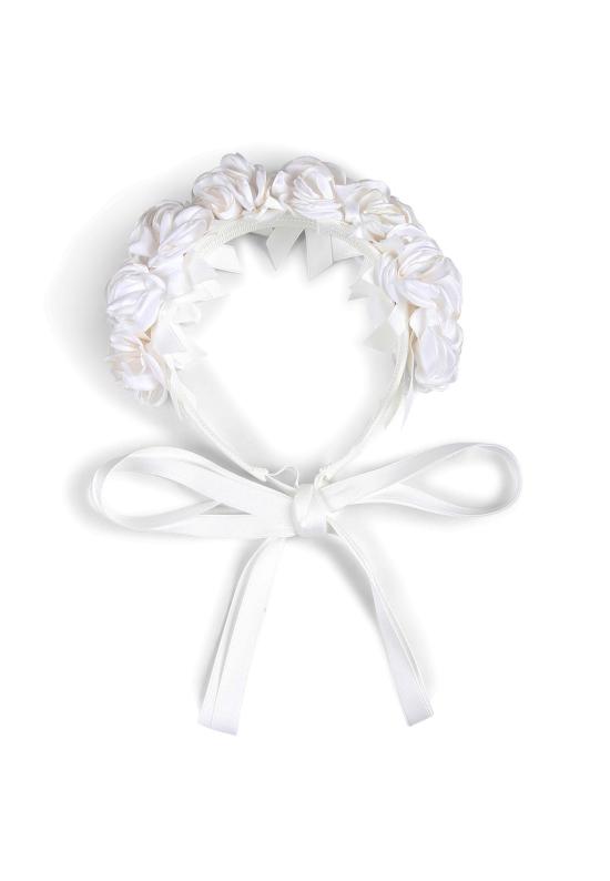 25SS [키즈] 모나리자 헤어 액세서리 79E018 5092 0001 WHITE - MONNALISA