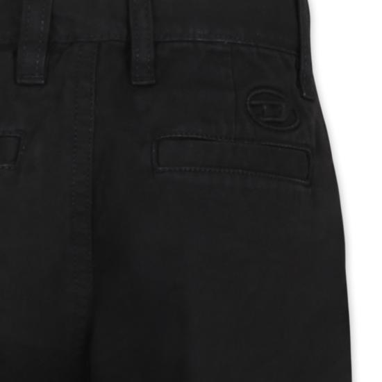 25SS [키즈] 디젤 스트레이트 팬츠 J01443 KXBJ1 K900 BLACK - DIESEL