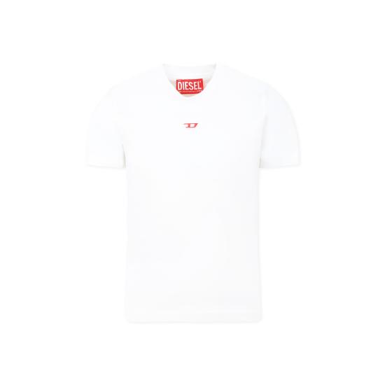 25SS [키즈] 디젤 티셔츠 J02237 0GRAI K100 WHITE