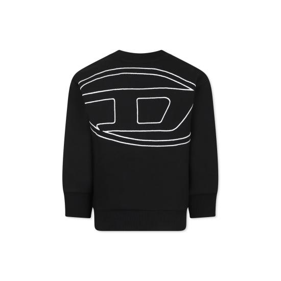 25SS [키즈] 디젤 니트/스웻셔츠 J02274 0GYCJ K900 BLACK