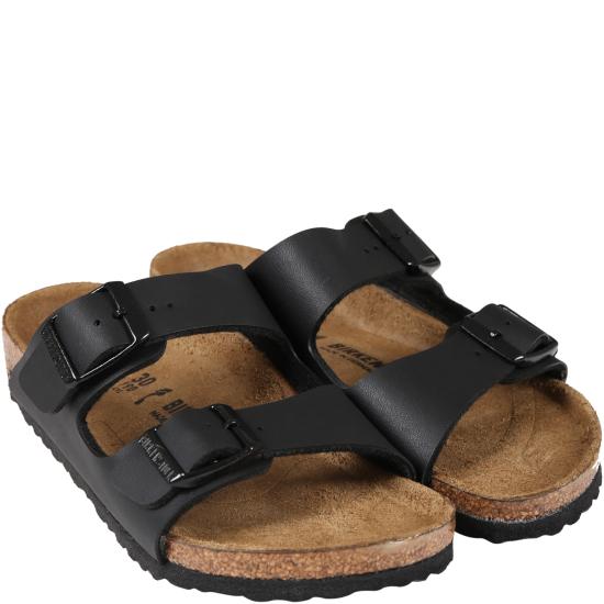 26SS [키즈] 버켄스탁 샌들 555123 ARIZONA BLACK - BIRKENSTOCK