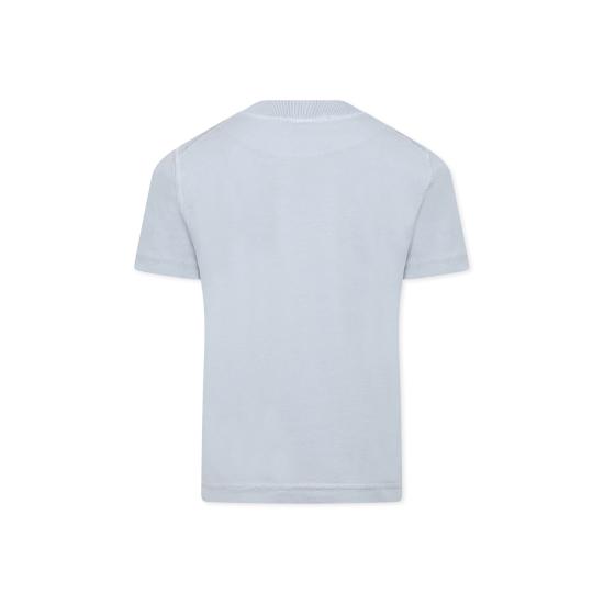 25SS [키즈] 스톤 아일랜드 티셔츠 K1S16 2100006 S0050 V0041 LIGHT BLUE - STONE ISLAND