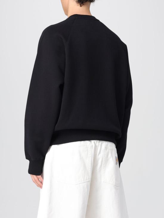 25SS 아미 긴팔 티셔츠 USW074747001 BLACK DOM - AMI