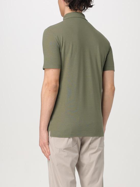 25FW 자노네 폴로 티셔츠 815109ZG380 Z4115 Forest Green - ZANONE