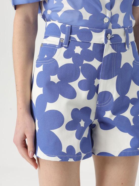 25SS 마르니 숏팬츠 PAMA0543S0UTC462 DIB26 Blue - MARNI