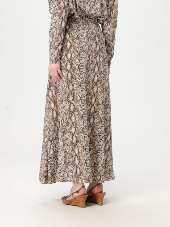 25SS 이자벨마랑 롱 스커트 JU0012FBC1J05I 23NL Beige - ISABEL MARANT