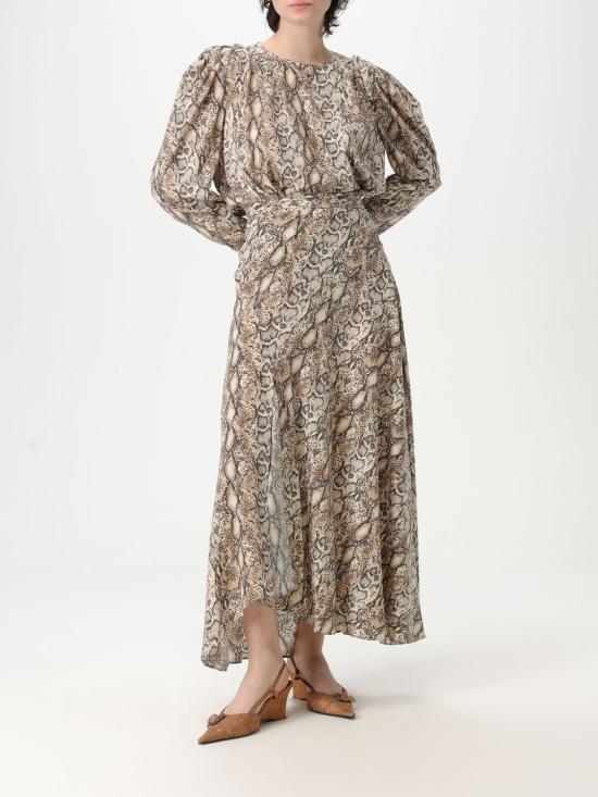 25SS 이자벨마랑 롱 스커트 JU0012FBC1J05I 23NL Beige - ISABEL MARANT