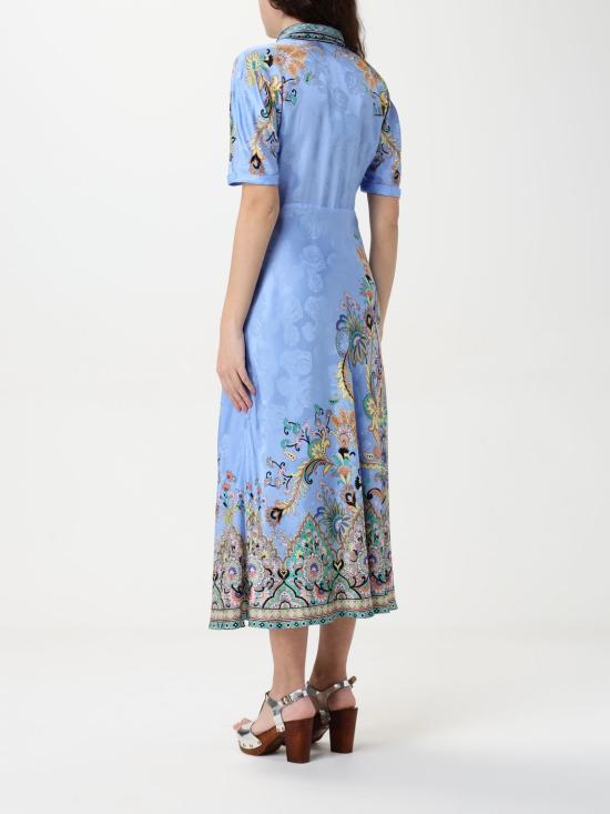 25SS 에트로 롱 원피스 WRHA025699SPD84 X0885 Gnawed Blue - ETRO