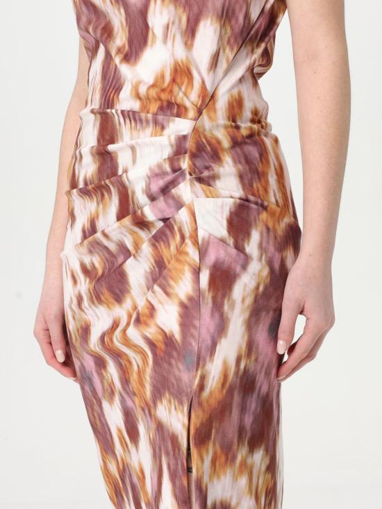 25SS 이자벨마랑에뚜왈 롱 원피스 RO0307FAC1N09E ECOE White - ISABEL MARANT ETOILE