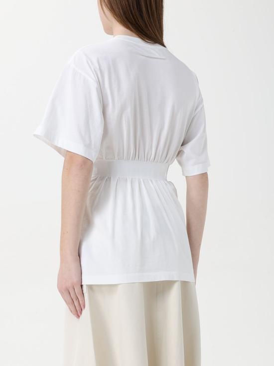 25SS MM6 메종마르지엘라 반팔 티셔츠 S52GC0335M20048 101 White - MM6 MAISON MARGIELA