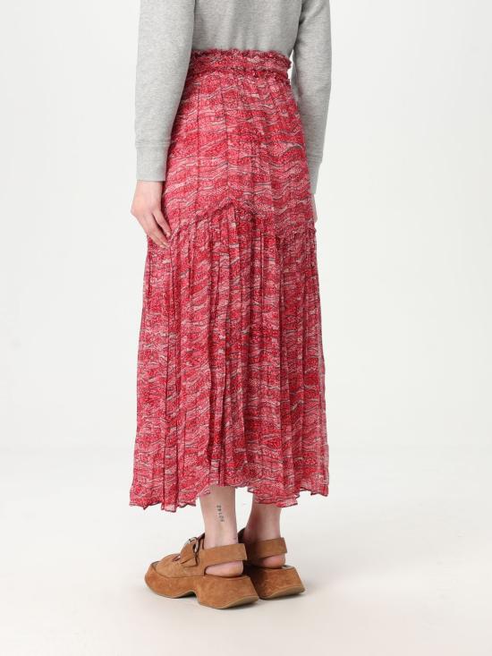 25SS 이자벨마랑에뚜왈 스커트 JU0144FAC1J07E 70RD Red - ISABEL MARANT ETOILE