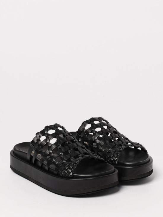 25SS 팔로마바르셀로 뮬/슬리퍼 NADIRA266401 01 Black - PALOMA BARCELO