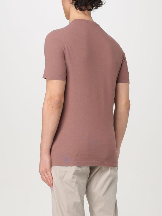 25FW 자노네 반팔 티셔츠 815194ZG380 Z5512 Peach - ZANONE