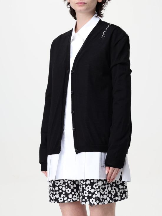 25SS 마르니 가디건 CDMD0361A0UFZ626 00N99 Black - MARNI