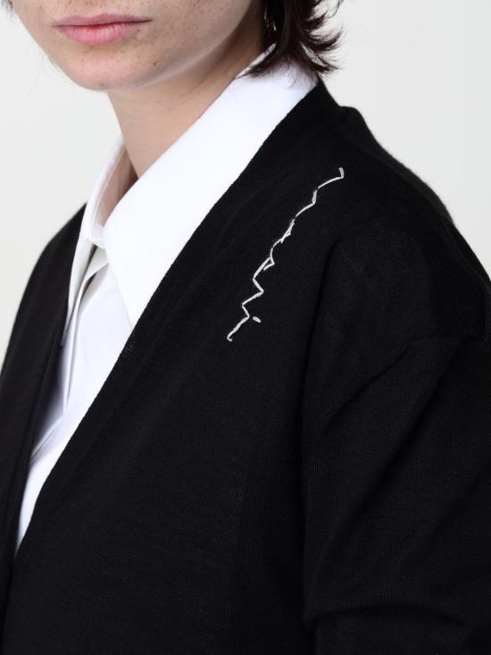 25SS 마르니 가디건 CDMD0361A0UFZ626 00N99 Black - MARNI