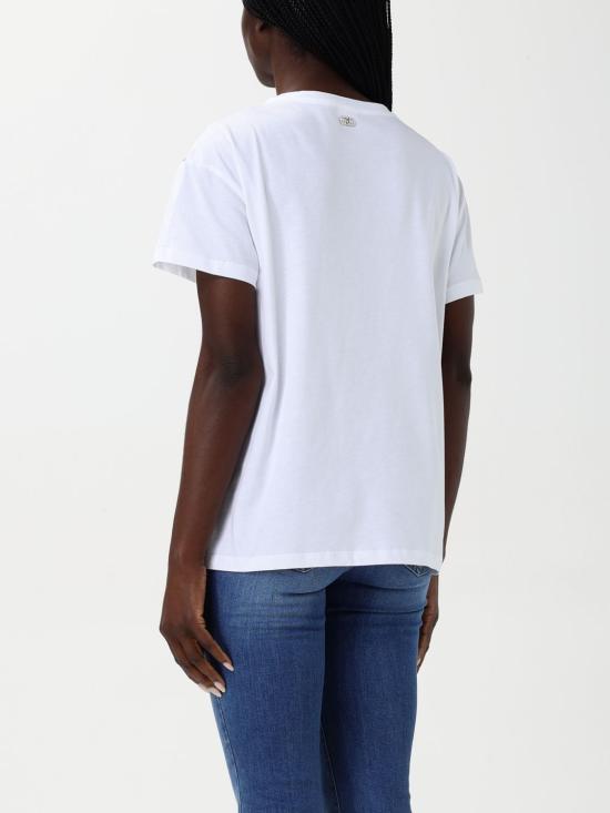 25FW 리우조 반팔 티셔츠 WA5148J4893 11110 White - LIU JO