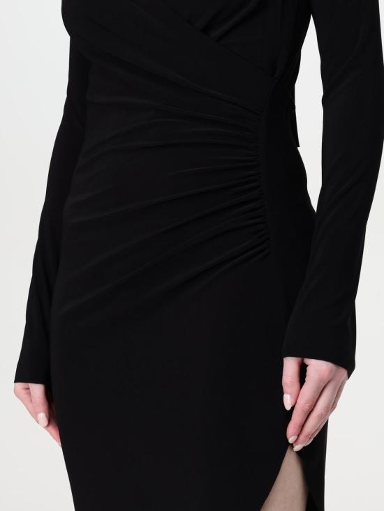 25FW 노마카말리 롱 원피스 KK2223PL699001 Black - NORMA KAMALI