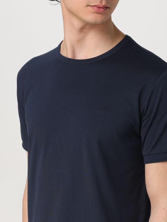 25FW 썬 68 반팔 티셔츠 T35129 07 Navy - SUN 68