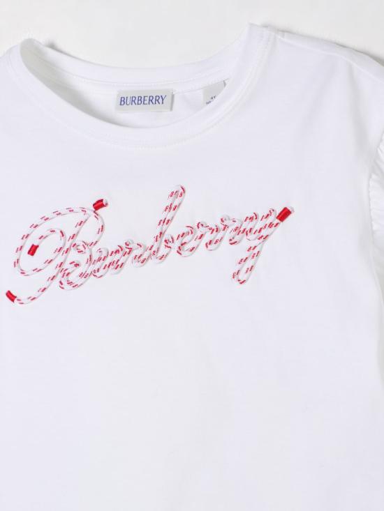 25FW [키즈] 버버리 티셔츠 8100319 White - BURBERRY