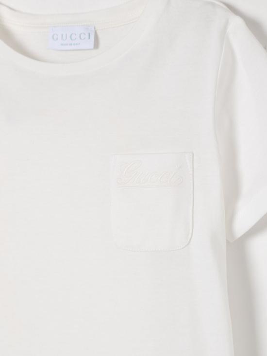 25FW [키즈] 구찌 티셔츠 749317XJGVJ 9024 White - GUCCI