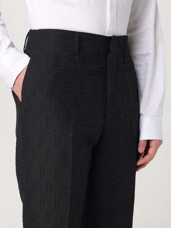 25FW 펜디 스트레이트 팬츠 FB1029AU6Y F0QA1 Black - FENDI