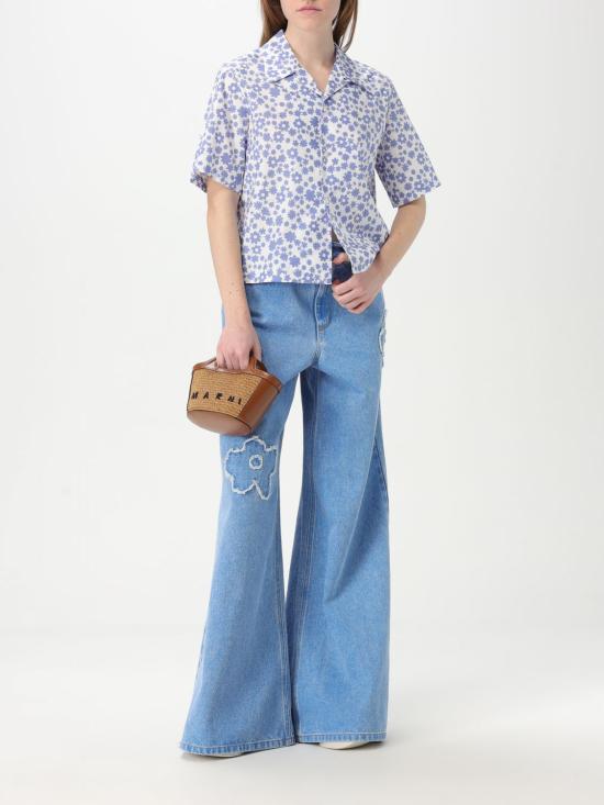 25FW 마르니 레더 & 라피아 트로피컬리아 마이크로백 BMMP0067Q0P3860 00M50 Natural - MARNI