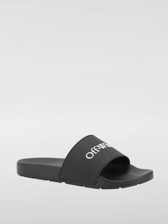 25SS 오프화이트 샌들 OMIU002C99MAT001 1001 Black - OFF WHITE