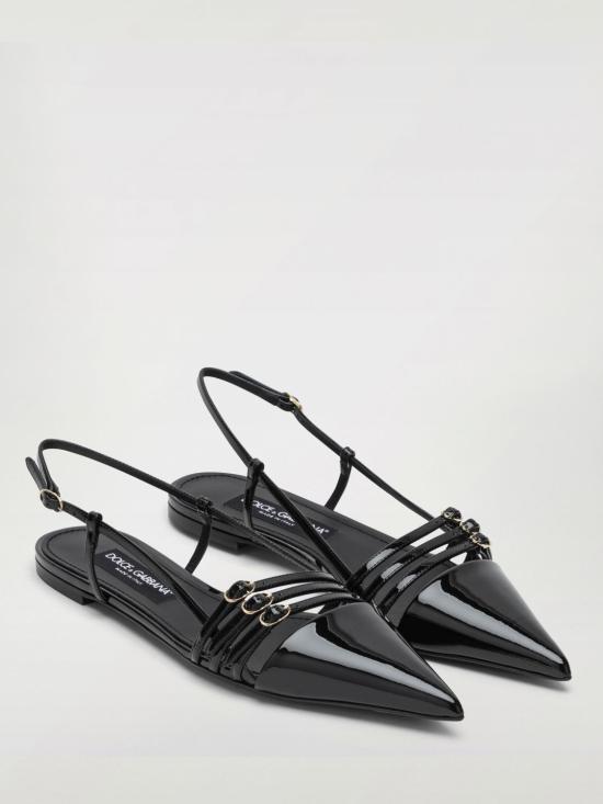 25SS 돌체앤가바나 플랫 슈즈 CG0719A1471 80999 Black - DOLCE & GABBANA