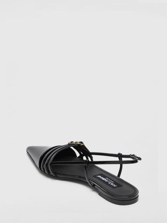 25SS 돌체앤가바나 플랫 슈즈 CG0719A1471 80999 Black - DOLCE & GABBANA