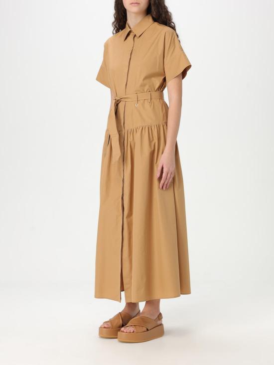 25FW 막스마라 롱 원피스 2511221062600 048 Brown - MAX MARA