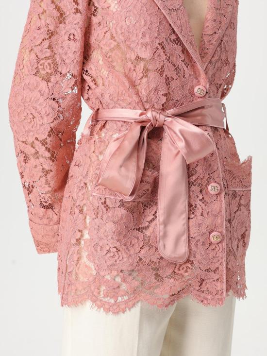 25FW 돌체앤가바나 블라우스 F5R56THLM7L F0473 Pink - DOLCE & GABBANA