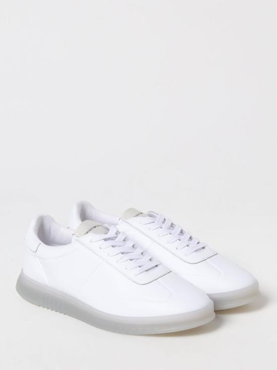 25FW 엠포리오 아르마니 뮬/슬리퍼 X4X694XF846 01015 White - EMPORIO ARMANI