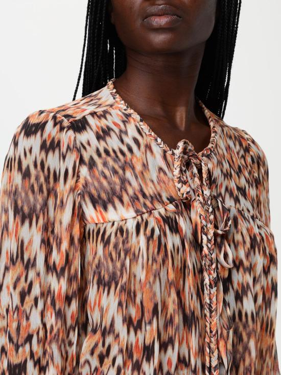 25FW 이자벨마랑 긴팔 티셔츠 HT0078FBC2J05I 11OR Orange - ISABEL MARANT