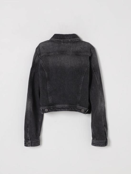 25FW [키즈] 디젤 캐주얼 자켓 J01847KXBI1 K02 Black - DIESEL